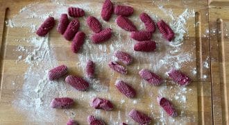 Massimo’s Beetroot Gnocchi