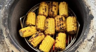 Corn on the Cob with Curry Butter