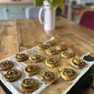 Rocket & Prosciutto Pastries