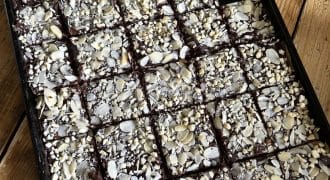 Almond & Hazelnut Florentine Bars