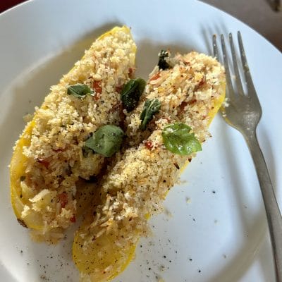 Stuffed Courgette