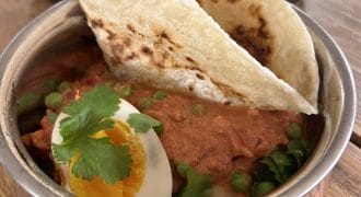 Potato, Pumpkin & Egg Curry