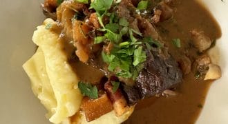 Short Rib Bourguignon
