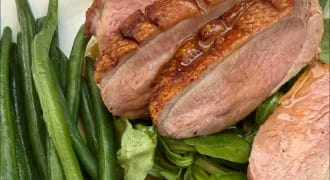 Duck Breast with Marmalade Sauce