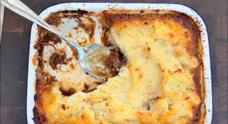 Smoky BBQ Beef Pie (Cottage Pie for Cowboys)