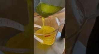 Making clarified butter
