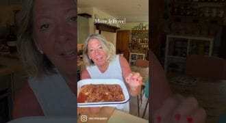 Leftover spaghetti sauce