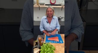 How to make fish safe when serving it raw
