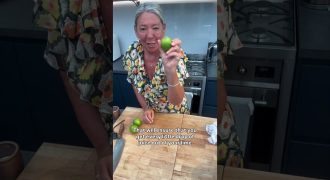Soften limes before squeezing