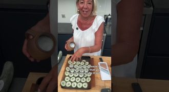 Freezing cucumber for quick pickles