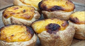 Pastel de Nata (Portuguese Custard Tarts)