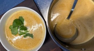 Thai-Style Roast Pumpkin Soup